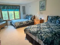 Private home on 37 acres with stunning mountain views