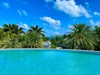 Oceanview 3-bedroom Atlantic Breeze Villa, Antigua & Barduda, Willikies AC, WiFi Hotels in Willikies