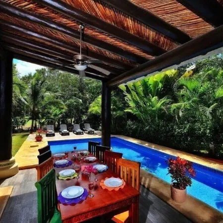 Spacious Private Villa with Pool Backing to Golf Course Beach Only Minutes Away
