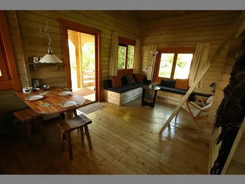 Chalet the Kingfisher on small nature campsite 't Ol Gat Hotels in Zoutkamp
