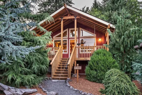 Carson Ridge Luxury Cabins Hotel a Carson