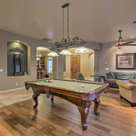 Heated Pool + Putting Green: Luxe Gilbert Home
