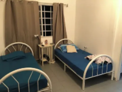 Large calm house surrounded by nature