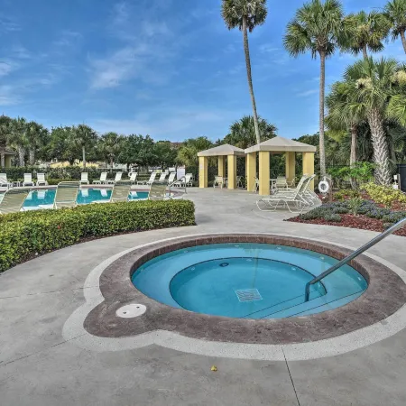 Waterfront Palm Coast Condo w/ Boat Dock & Pool!