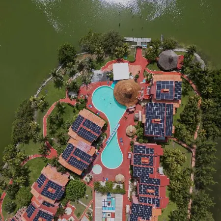 Nílu Cancún Zona Hotelera by Selina Отели рядом с достопримечательностью «Стадион Торо Валенсуэла»