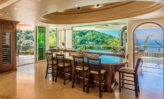 Fully Staffed, Beach Frontage Luxury Villa