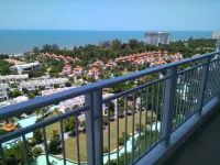 1703 - Luxury 2-Bedroom Condo High Floor with Ocean Views in Cha-am, Thailand - vue sur la montagne