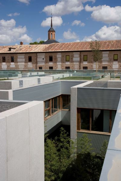 ホテルからの眺望 パラドール デ アルカラ デ エナーレスの写真