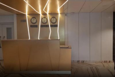 Front Desk Grand Geet Hotel Photo
