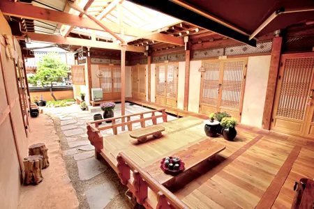 Jeonju Daraeheon Hanok Stay Отели рядом с достопримечательностью «Hanbyeokdang Pavillion»