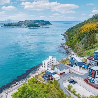 巨濟島房子旅館 釜山巨济大桥附近的飯店