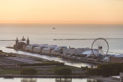 ホテルからの眺望 ザ・リッツ・カールトン シカゴの写真