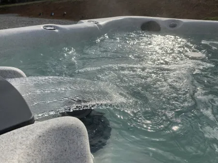 Beautiful home, walk into downtown, hot tub, dog friendly, Huge yard, fire pits.