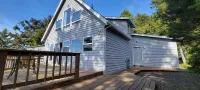 Very quiet Pacific City home with amazing river views from the deck!