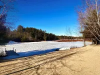 New Beautiful Lakefront Home on Belleau Lake! 500ft of Waterfront!