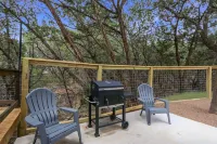 NEW! Modern Hill Country Hideaway Deck Firepit Games