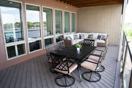 Lakefront Views- New 5 Bedroom Luxury Condo on East Okoboji