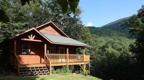 Mountain View -  Hot Tub - Mountain View Sleeps 6 -  Dog / Pet Friendly -