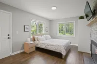 Modern style with nature around, a perfect vacation home