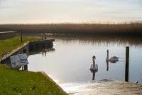 Spacious barn, seals, seaside walks and Broads National Park