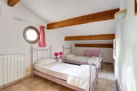 high standing, air conditioned, Provence styling villa with heated swimming pool