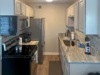 2 bedroom condo with oceanfront one block away