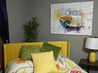 “our little retro scene” No cleaning fee and no Taxes all include. Hotels in Gallipolis