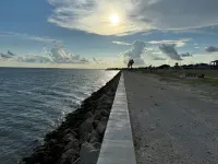 Bay view fisherman's cottage. Located in Seadrift, near Port O' Connor, TX.