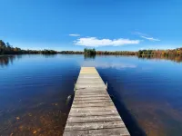 Perfect Lakefront Cabin up North Hotels in Oma