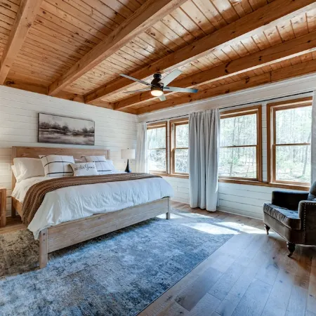 Before The Bend River Cabin