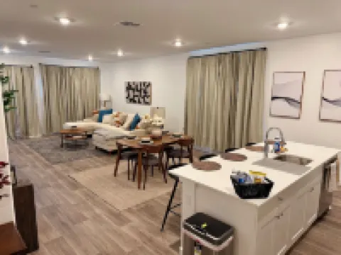 Newly built, stylish 3BR/2BA home in a quiet Bakersfield neighborhood.