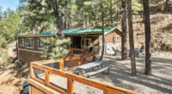 MTNSIDE Cabin with VIEWS by LYNX LAKE 20 min to TOWN