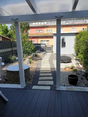 Ferienhaus mit Terrasse im Lausitzer Seenland Hotel dekat Pfingstgemeinde Hoyerswerda