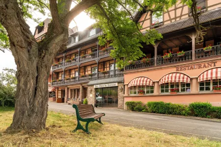 Hotel Munsch Restaurant & Wellness, Colmar Nord - Haut-Koenigsbourg Отели в г. Ла Вансель