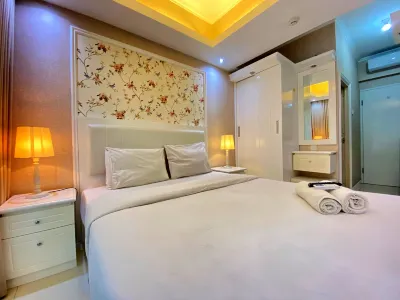 Well Furnished Studio Room at Grand Asia Afrika Apartment Các khách sạn ở Paledang