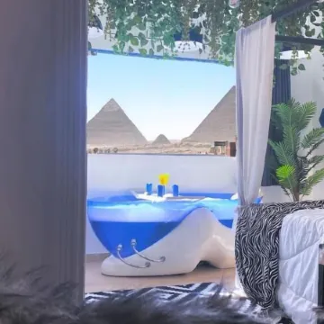 Pharaoh Pyramids View