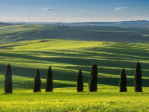 Tuscan Style Apartment with View of the Hills Hoteles en Lucignano