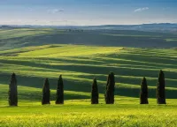 Tuscan Style Apartment with View of the Hills Hôtels à : Lucignano