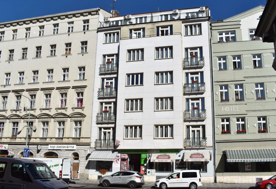 프라하 레지던스 데이비즈의 깔끔한 객실 내부