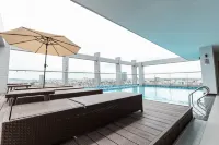โรงแรมโควี - สระว่ายน้ำบนดาดฟ้า