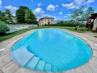 Spoleto Tranquilita Sleeps 20 with Wifi Pool Yoga Studio Gardens and Views - balcony