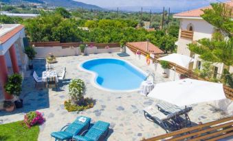 Villa Constantinos Large Private Pool Walk to Beach Sea Views A C Wifi Car Not Required - 2220