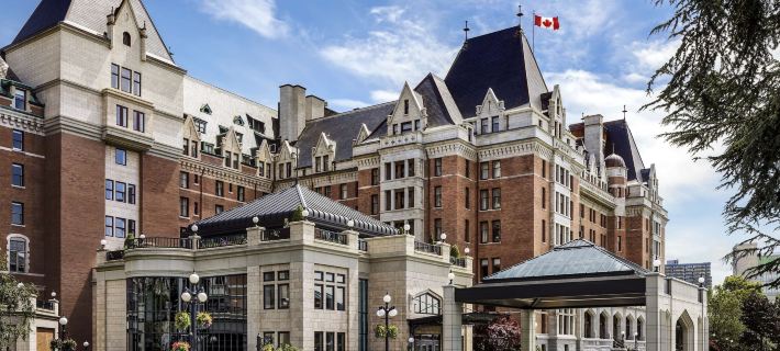 Fairmont Empress Hotel Hotéis em Capital