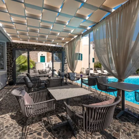 Villa Anemomilos Perissa Отели рядом с достопримечательностью «Древняя Фира»