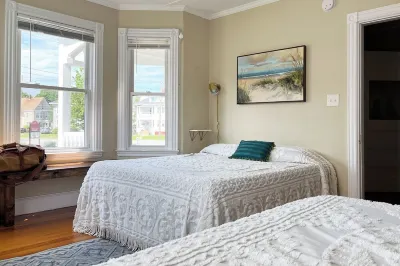 Centrally located off Back Cove, 1st floor 4 bedroom, 1.5 Bath condo w/ porch