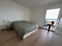 Lake view apartment, terraces, 2 bedrooms, open kitchen