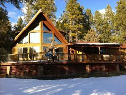 In Tonto Village backing up hundreds of miles offroad roads in the forest
