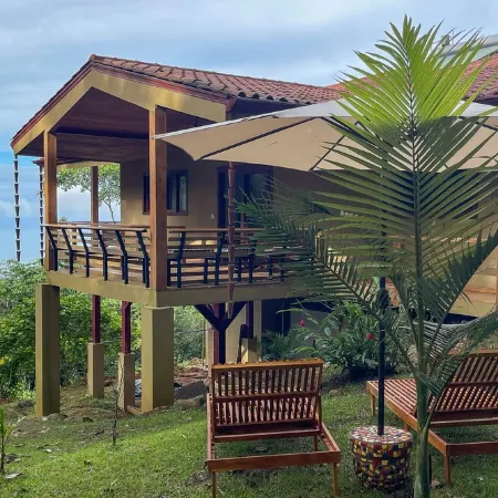 Vista Sirena: Expansive Ocean View 4 bedroom / 4.5 bath home above Dominical