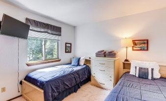 4 Mi to Beach Lake Tahoe Mountain Retreat!