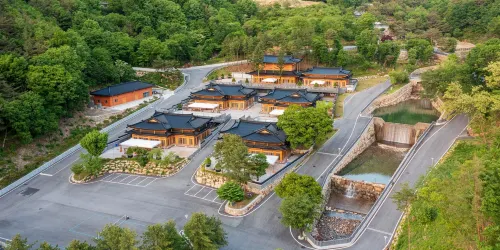 Sangju Cheonghwasan Hanok Pool Villa Pension Hotels in Sangju-si